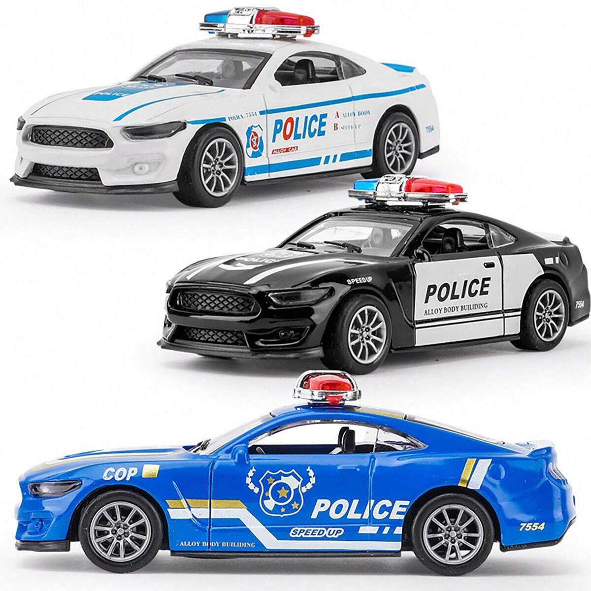 Kids Toys Vehicle - Casting Alloy Model Car Pullback Function