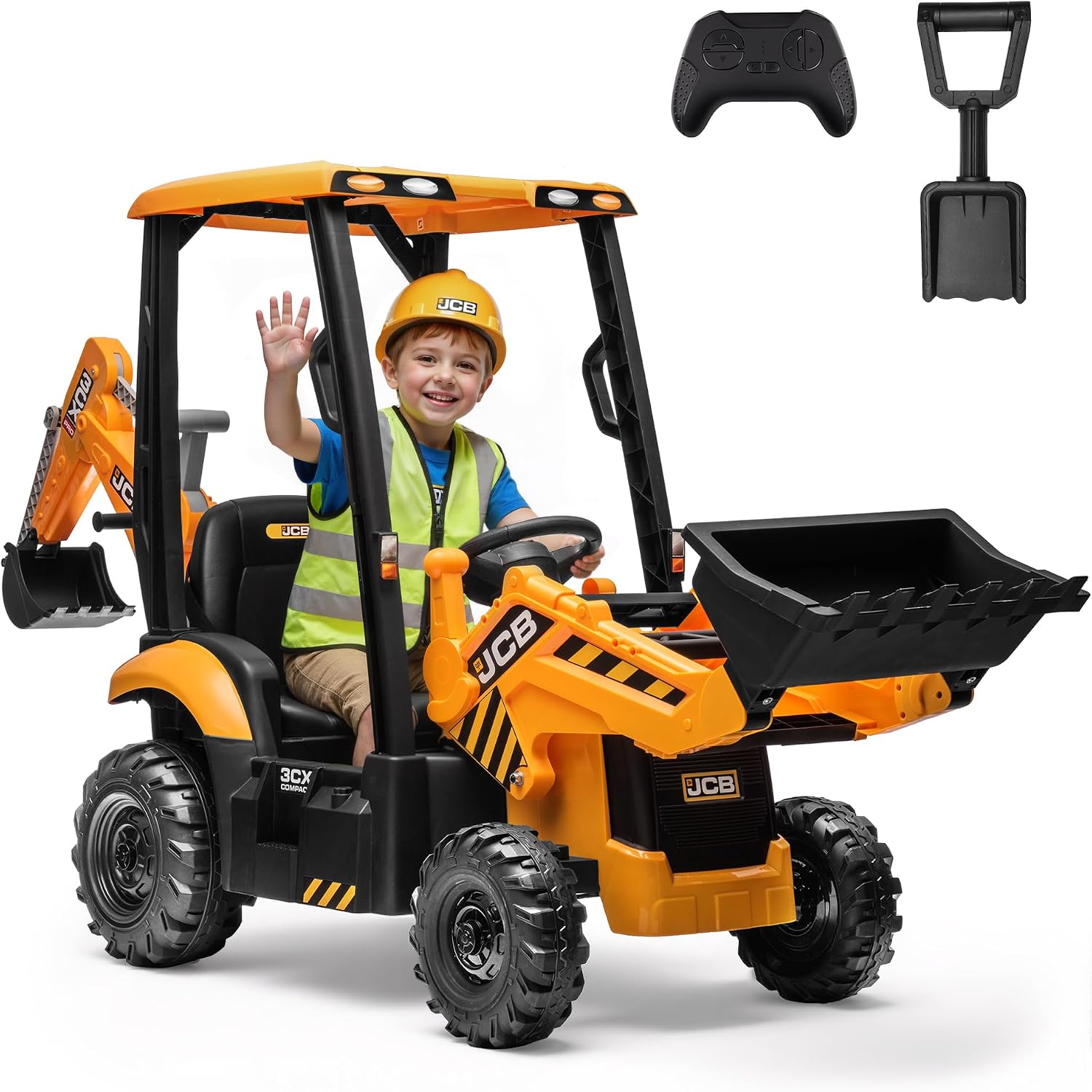 Kids Toys Jcb - Officially Licensed JCB 12V Ride On