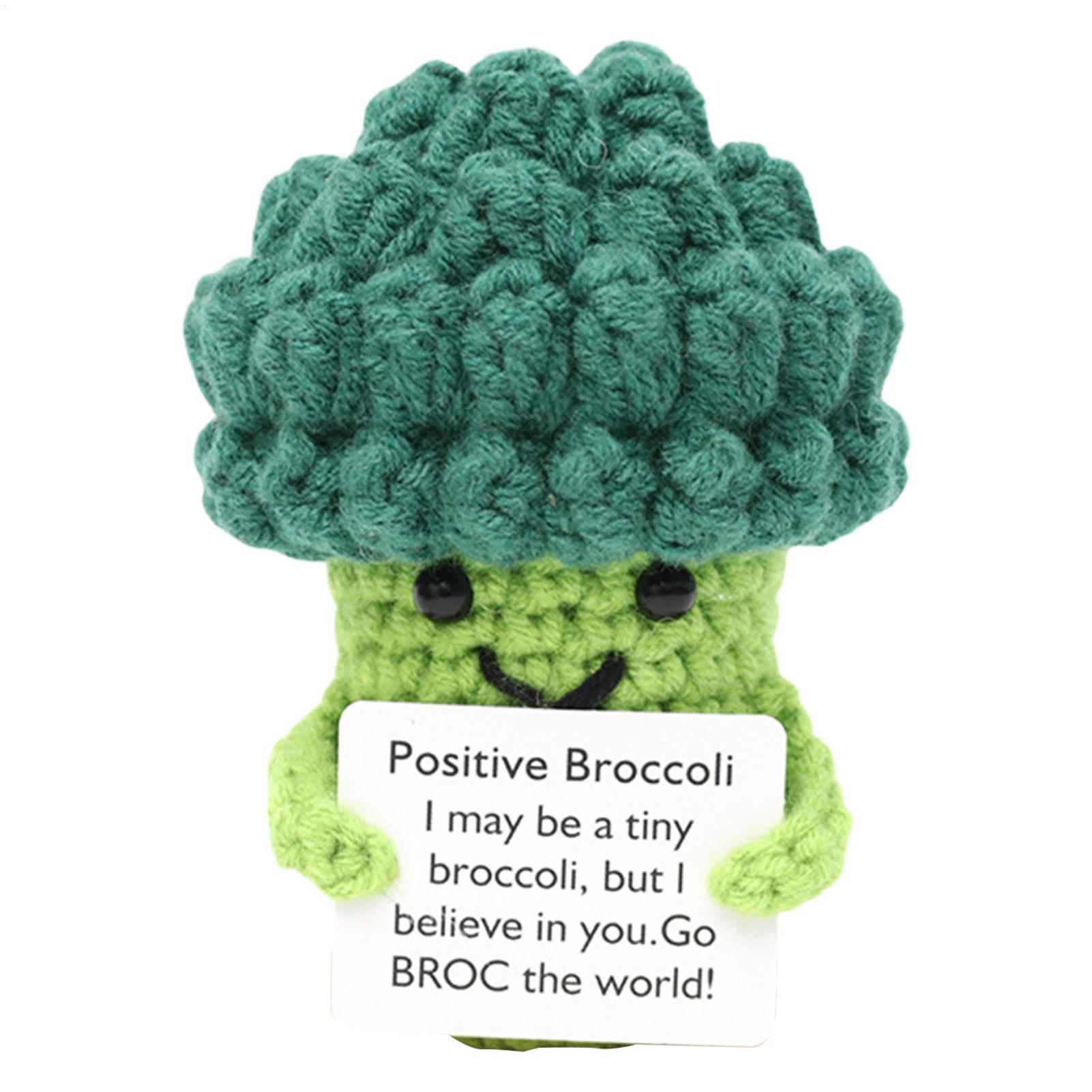 Kids Toys In Wholesale - Crochet Doll Broccoli Inspirational Doll Cute