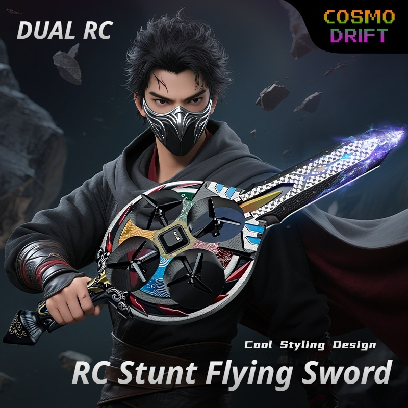 Kids Toys Drone - JJRC 2.4G RC Flying Sword Drone