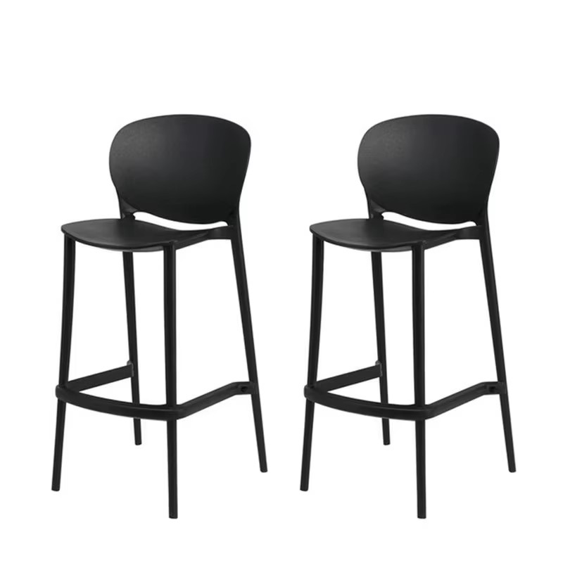 Dollhouse Furniture Set - 2pcs Mini Bar High Dining Chair