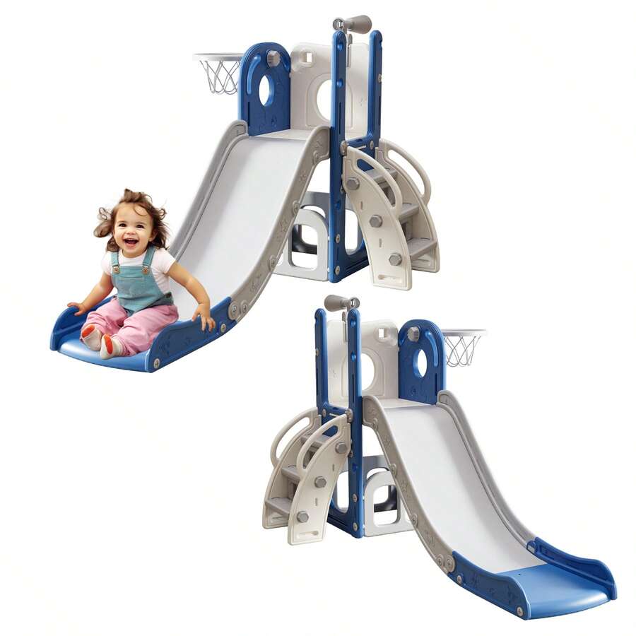 Basketball Hoop Kids Indoor - Toddler Slide, Kids Slide For Toddlers