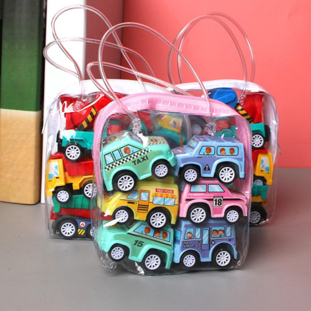 Kids Toys Vehicle - 6pcs Car Model Toy Pull Back