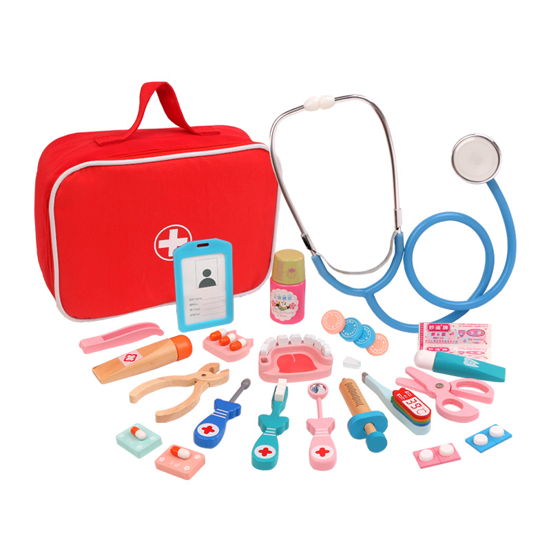 Pretend Play Doctor Toys Woode - огляд і ціна Kids Toys Doctor Set