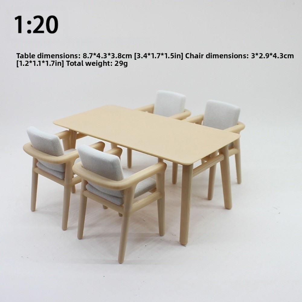 New Multistyles Miniature Furn - огляд і ціна Dollhouse Furniture Set