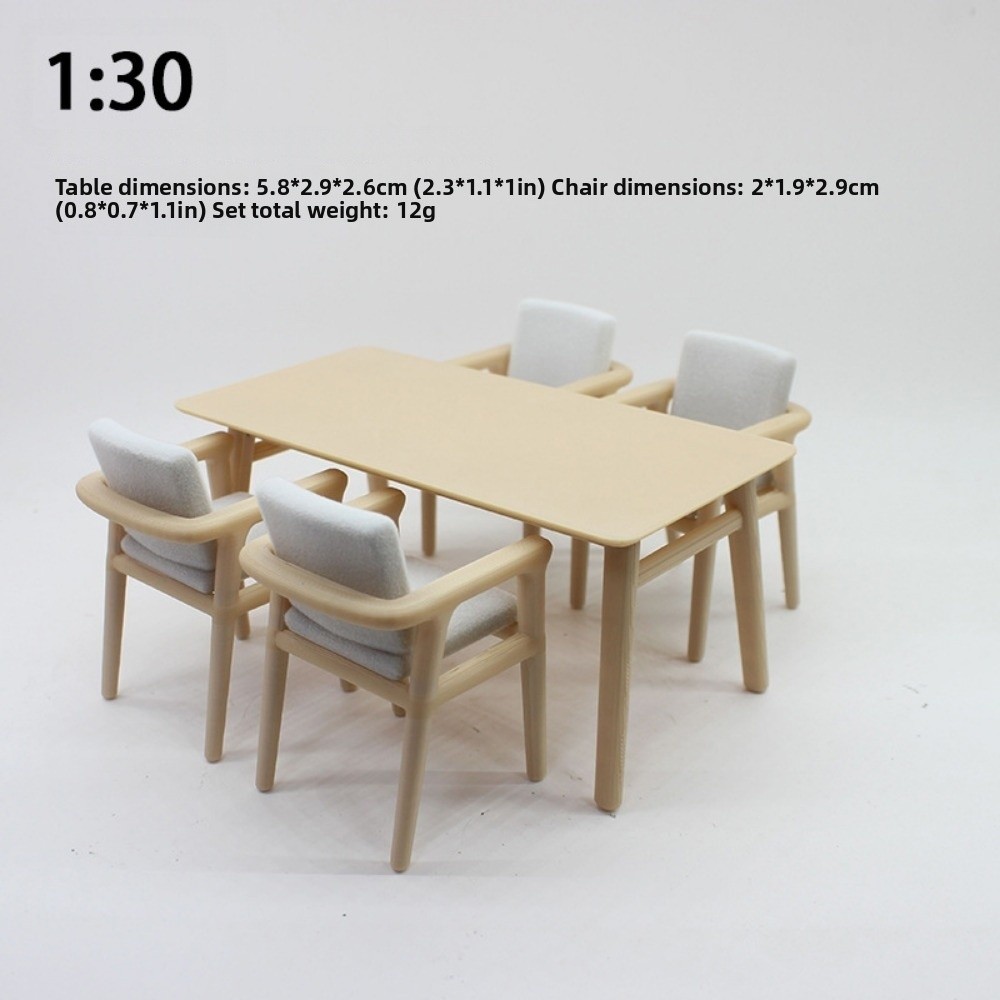 New Multistyles Miniature Furn - огляд і ціна Dollhouse Furniture Set