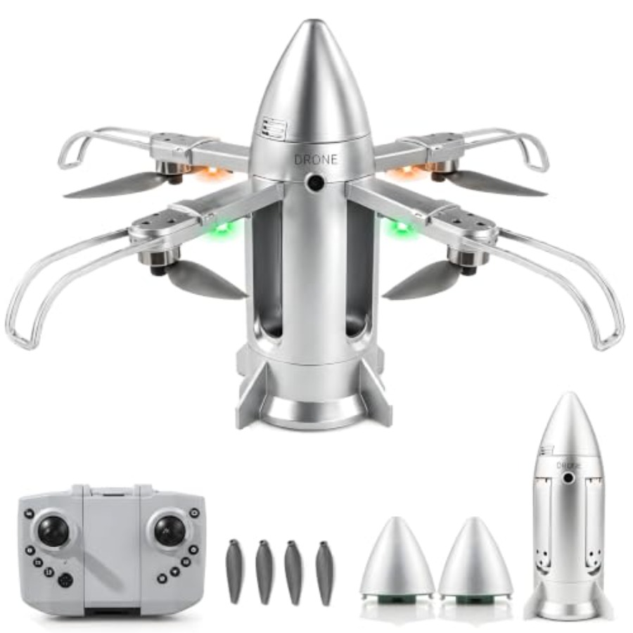 Outdoor RC rocket drone for ki - огляд і ціна Kids Toys Drone