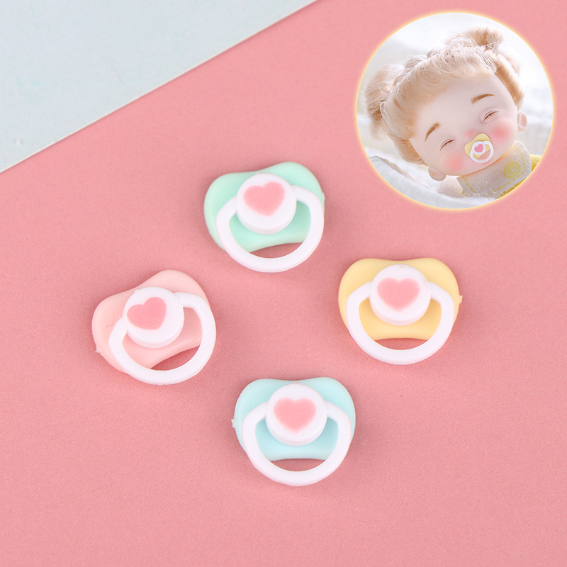 5Pcs Lovely Mini Doll Pacifier - огляд і ціна Kids Toys Play