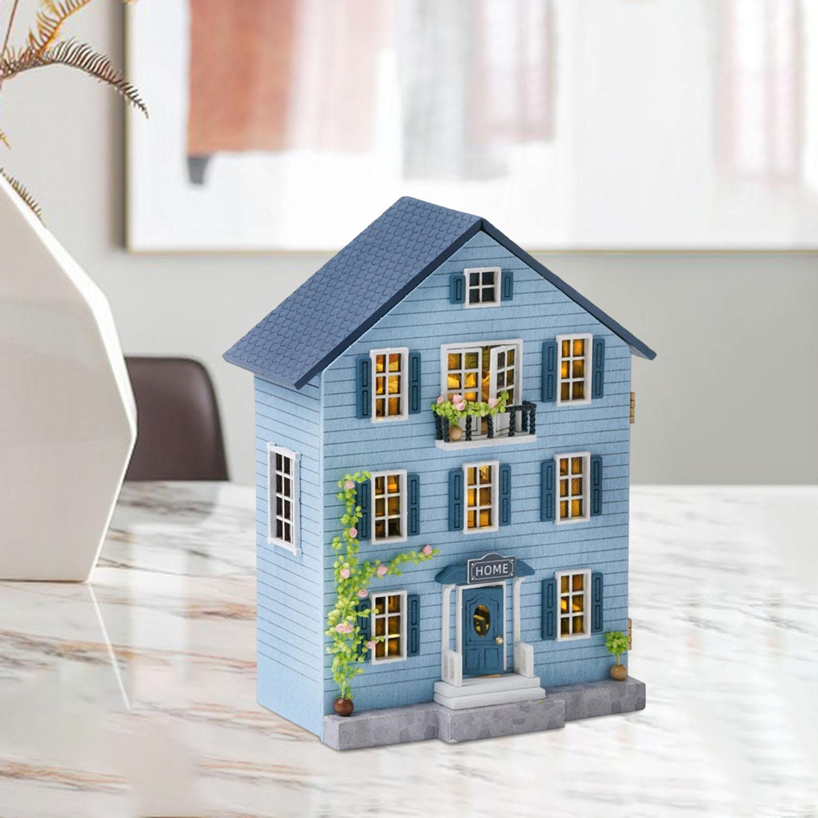 Creative Wooden Dollhouse DIY  - огляд і ціна Dollhouse Furniture Set