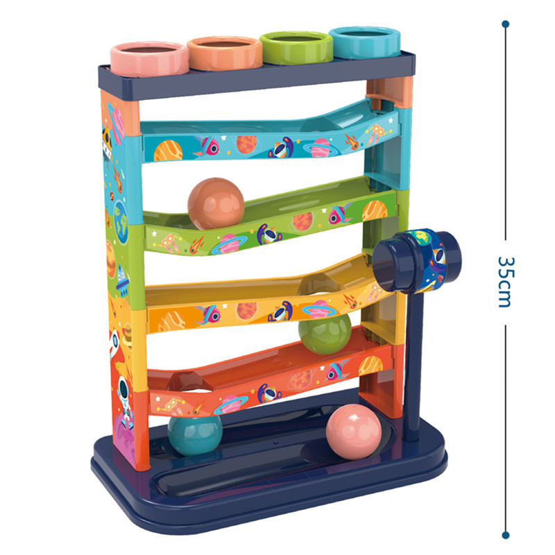 Colorful 5-layer track slide b - огляд і ціна Kids Toys Learning