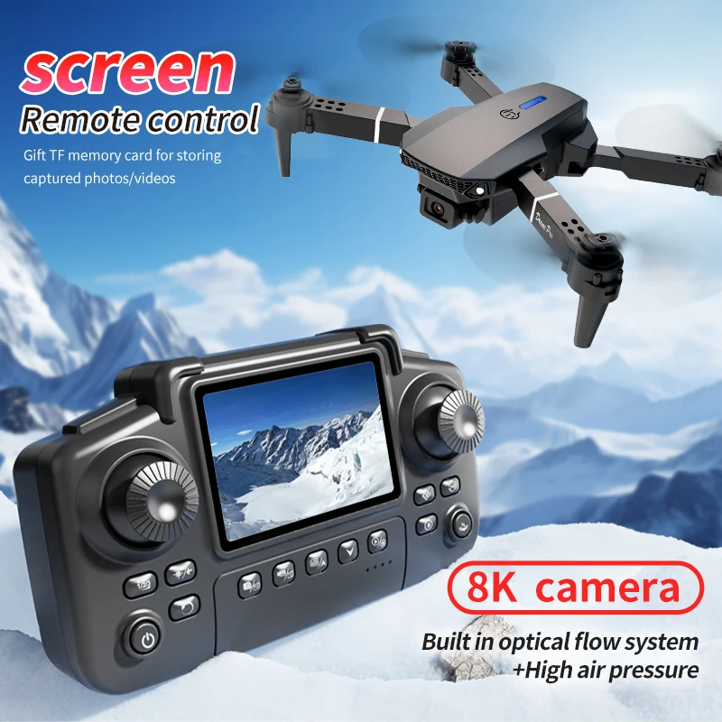 Professional E88 PRO Drone wit - огляд і ціна Kids Toys Drone