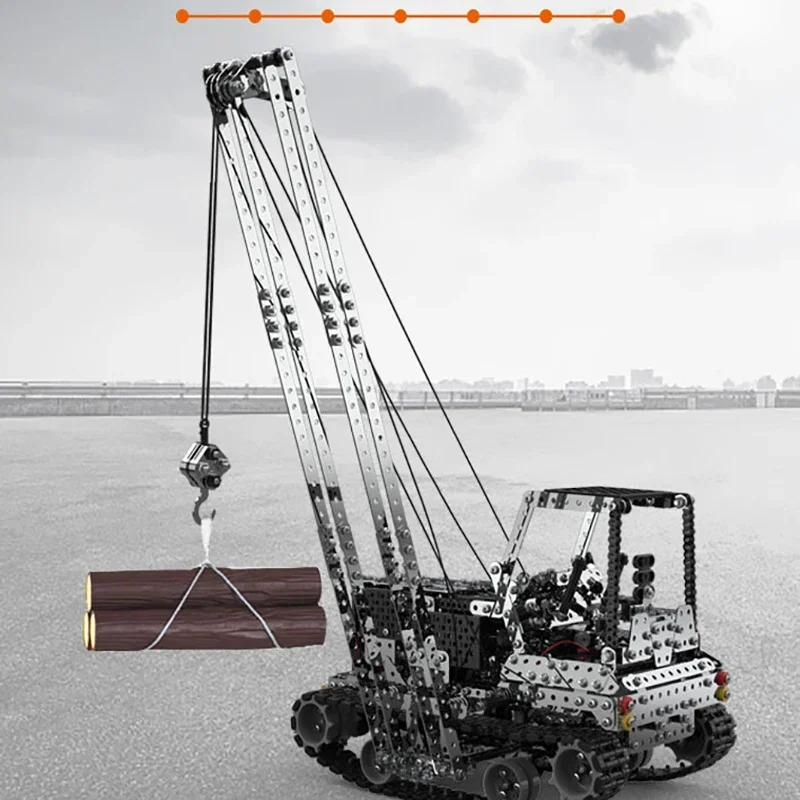 DIY Metal RC Crane Electric Ho - огляд і ціна Kids Toys Vehicle