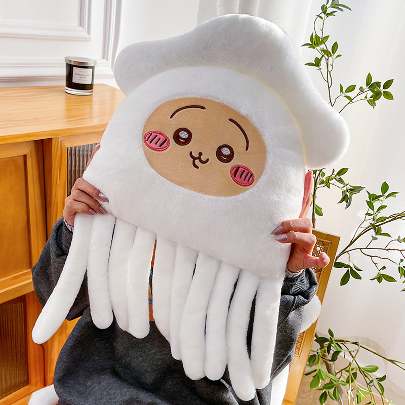 90cm Cute Squid Usagi Stuffed  - огляд і ціна Kids Toys In Wholesale