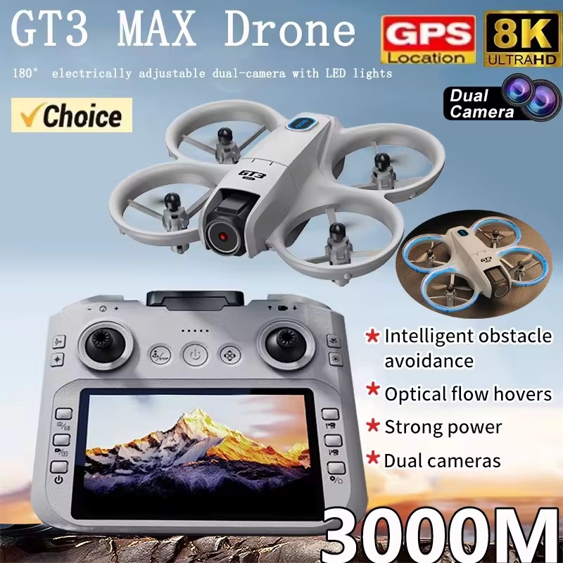 2026 GT3Max HD 8K RC Drone wit - огляд і ціна Kids Toys Drone