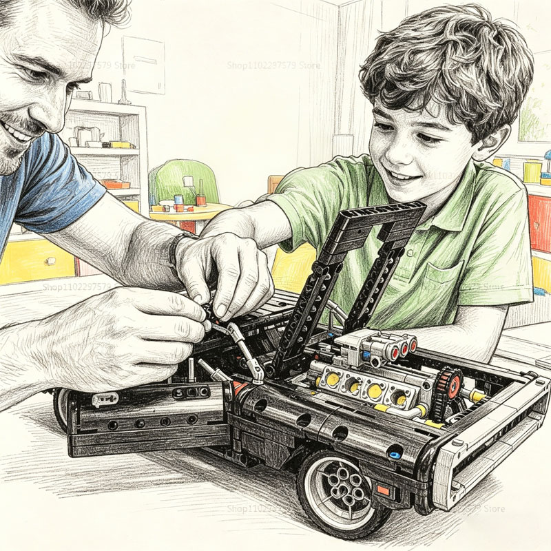 Racing Series Building Blocks  - огляд і ціна Kids Toys Delivery Today