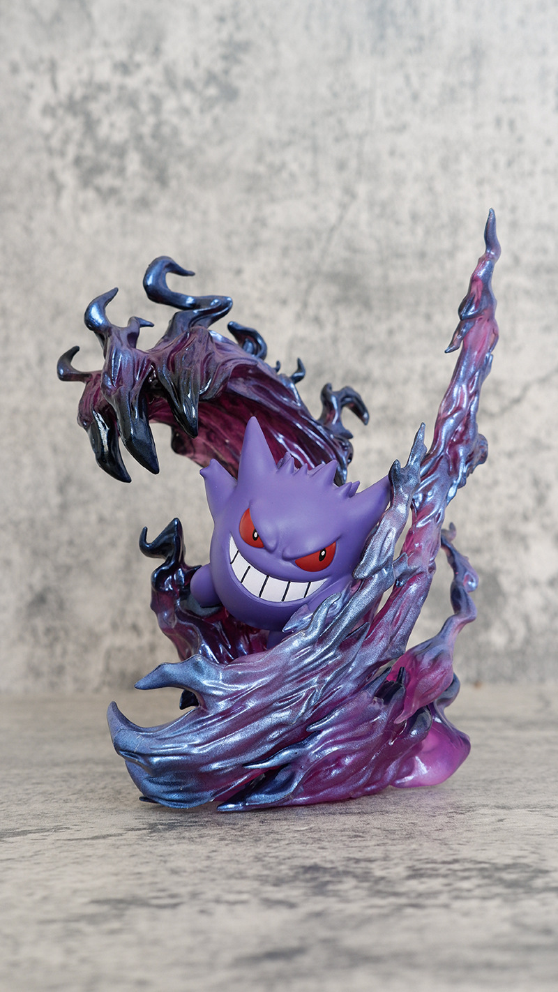 19cm Anime Pokemon Gengar Batt - огляд і ціна Kids Toys Play