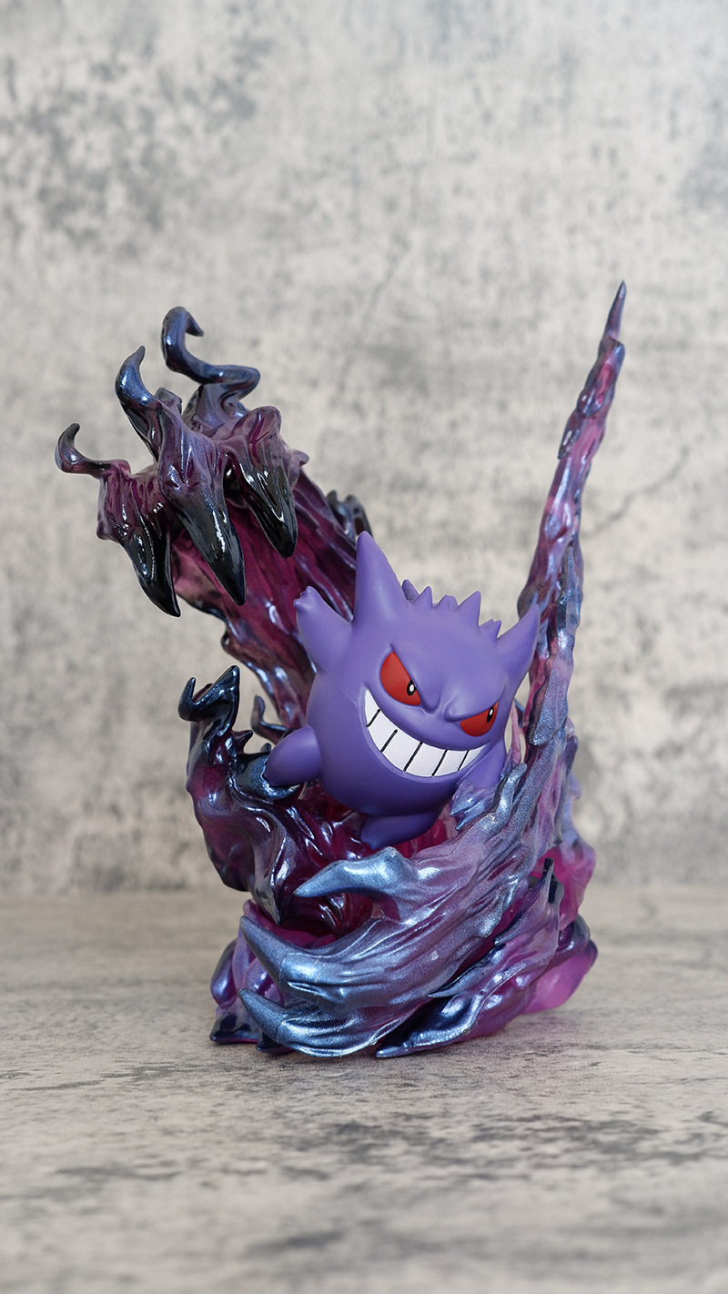 19cm Anime Pokemon Gengar Batt - огляд і ціна Kids Toys Play