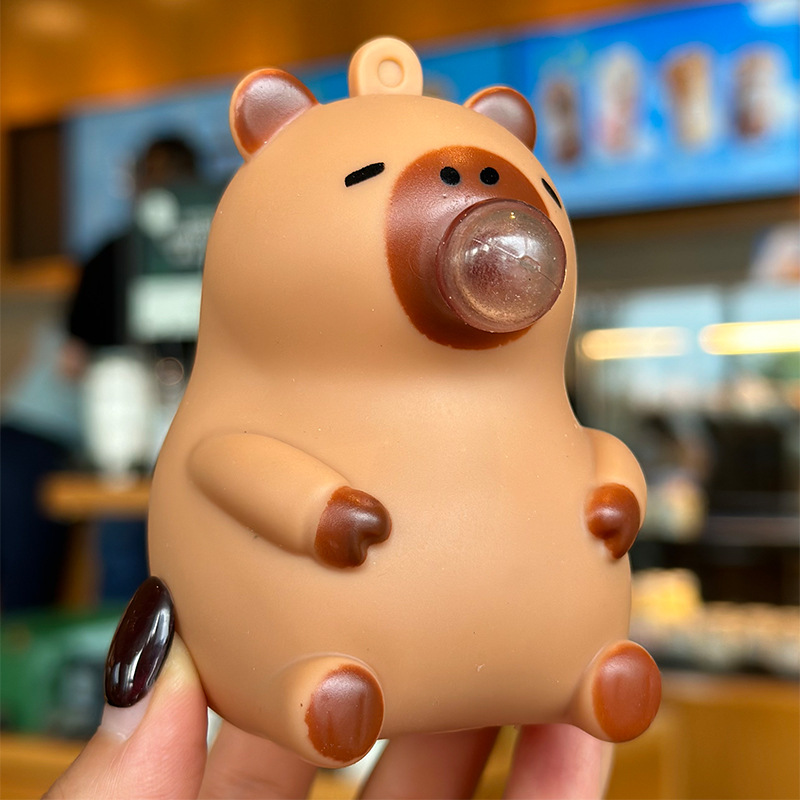 Capybara Doll Pinch Pendant To - огляд і ціна Kids Toys Play