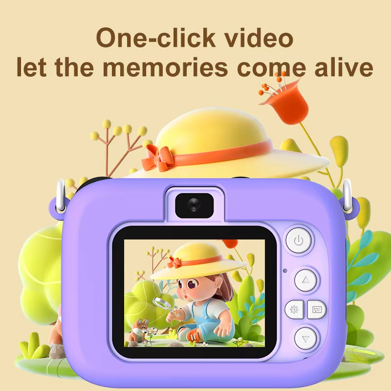 Kids Cartoon Camera 1080P HD 2 - огляд і ціна Kids Toys Top View