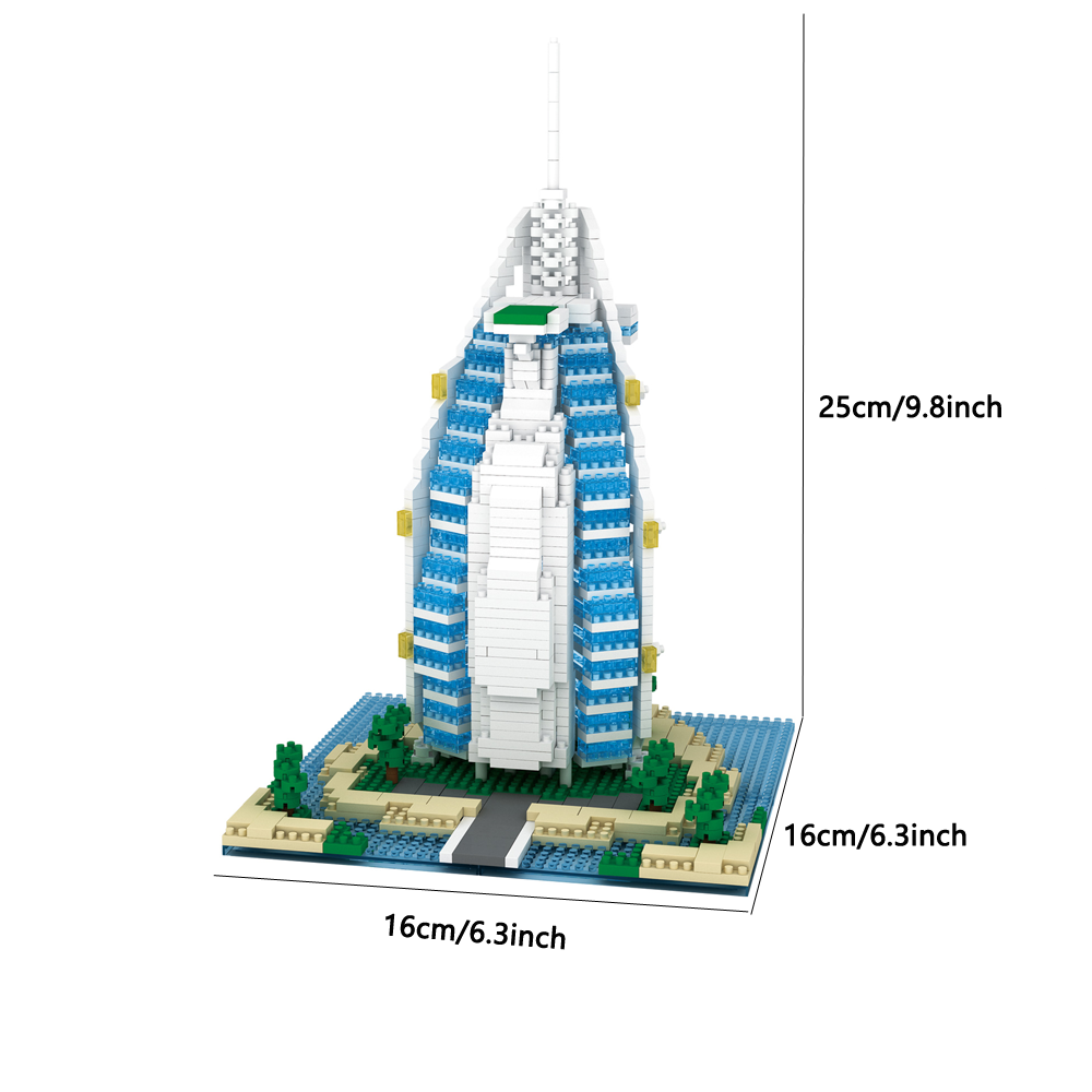 Knew Built Dubai Skyline Build - огляд і ціна Kids Toys Dubai
