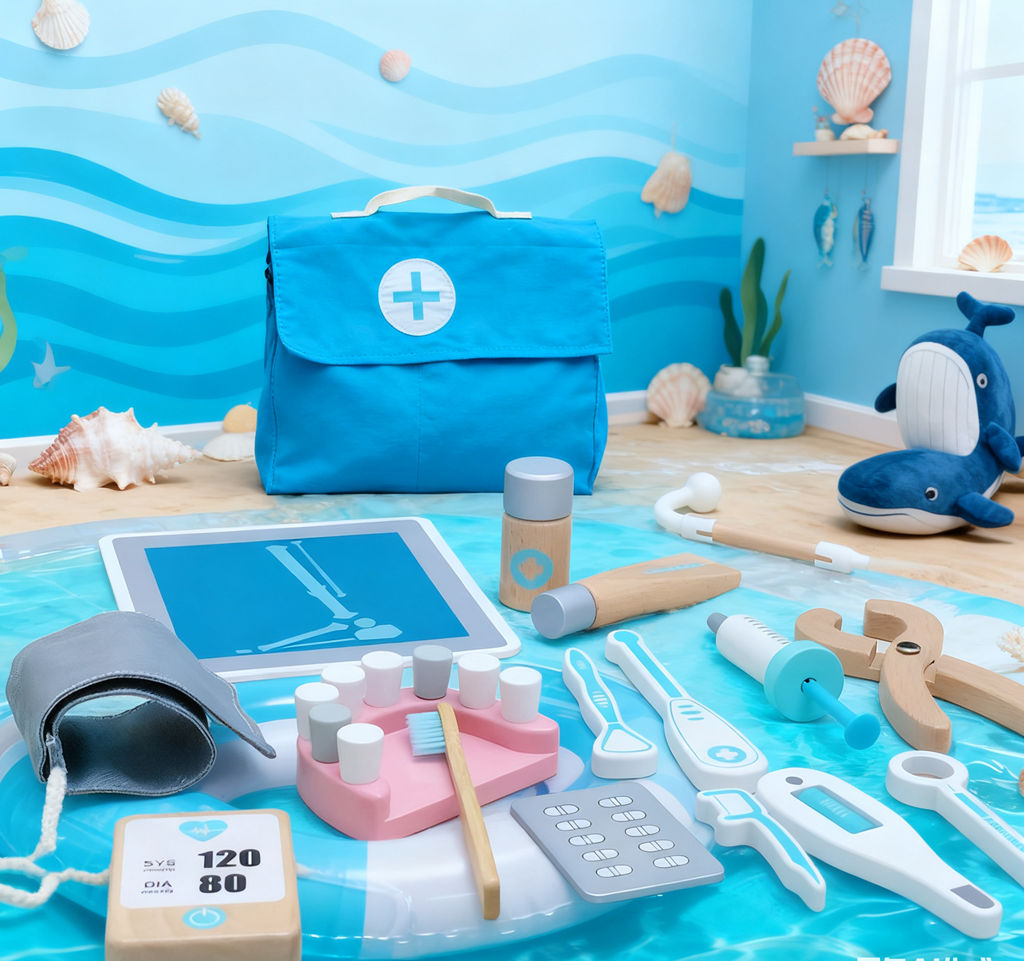 Kids Pretend Play Pet Doctor T - огляд і ціна Kids Toys Doctor Set