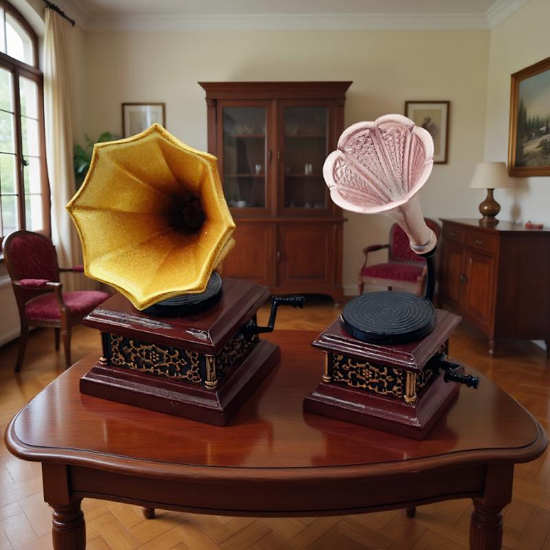 Dollhouse Vintage Phonograph M - огляд і ціна Kids Toys Play