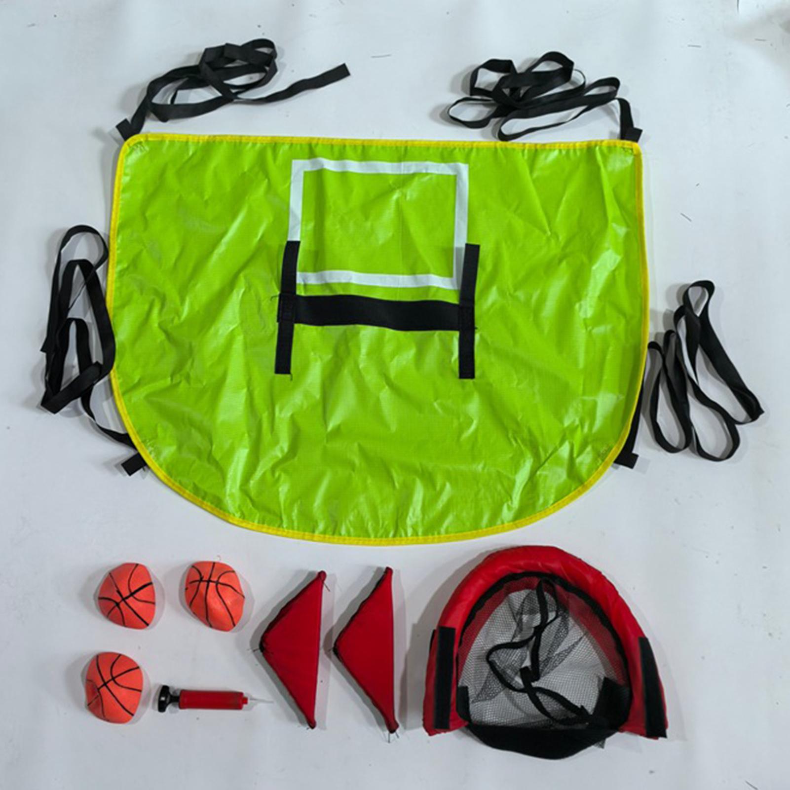 Trampoline Hoop with Pump & 3  - огляд і ціна Basketball Hoop Kids Indoor