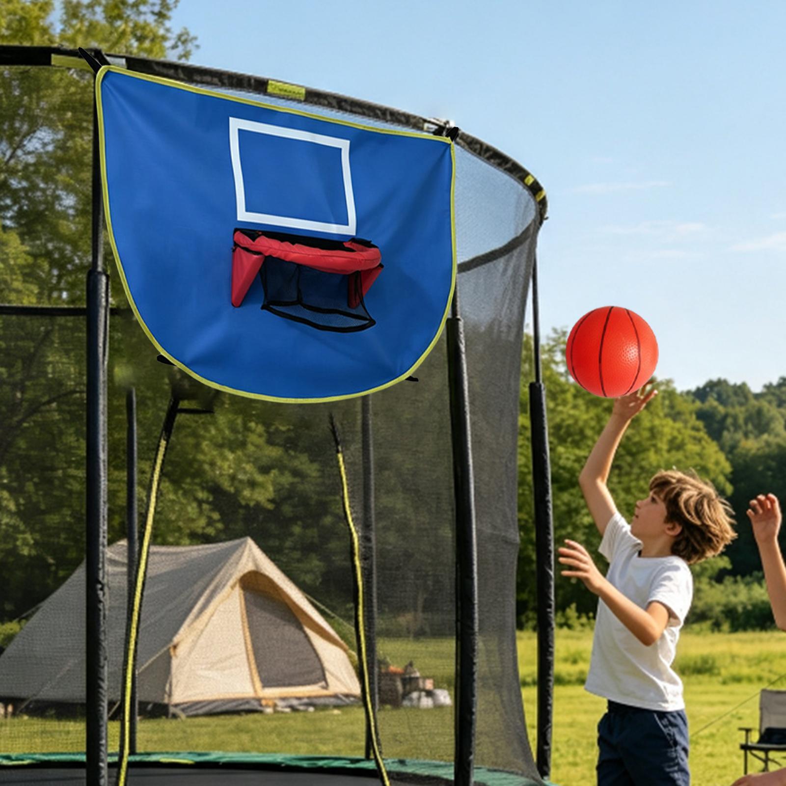 Trampoline Hoop with Pump & 3  - огляд і ціна Basketball Hoop Kids Indoor