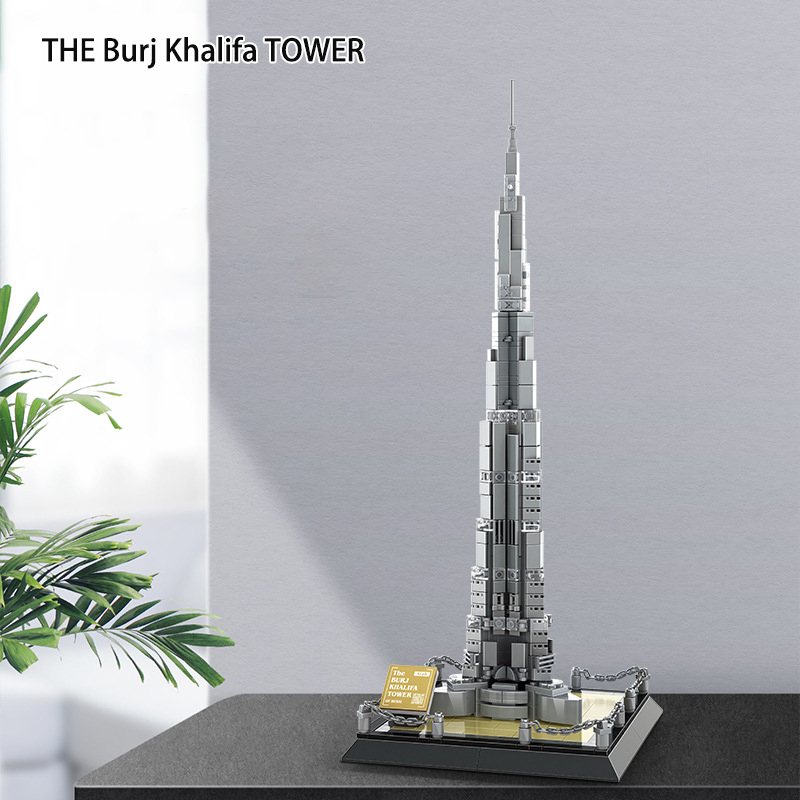 555pcs Worlds Talles The Burj  - огляд і ціна Kids Toys Dubai