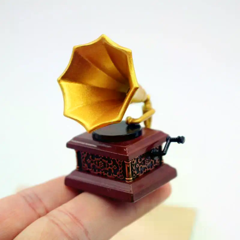 Dollhouse Vintage Phonograph M - огляд і ціна Kids Toys Play