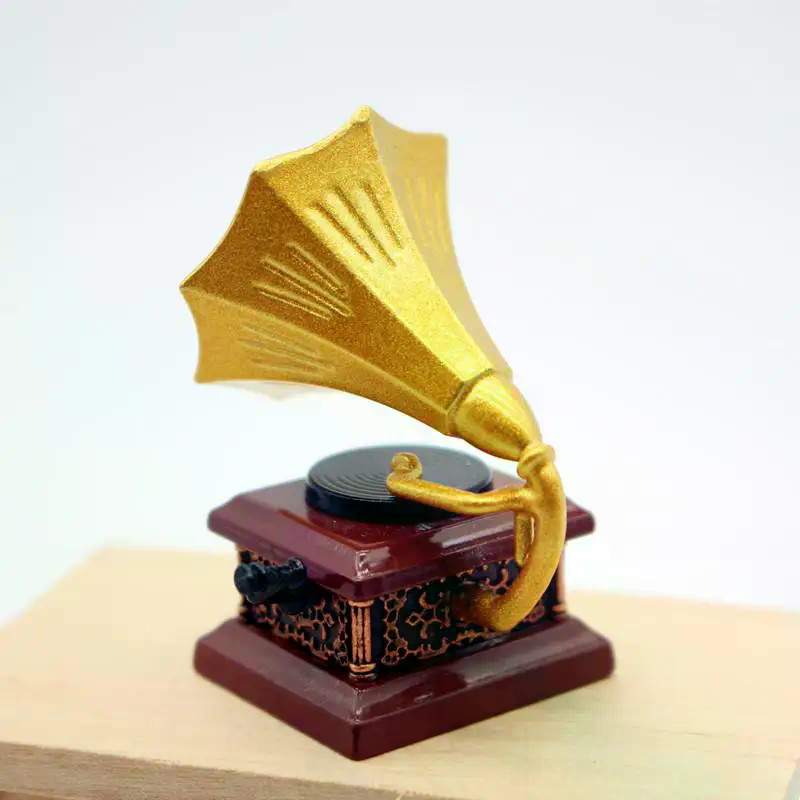 Dollhouse Vintage Phonograph M - огляд і ціна Kids Toys Play