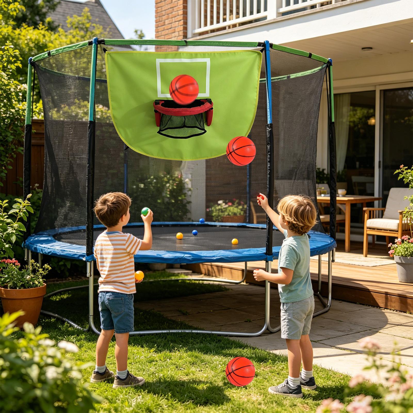 Trampoline Hoop with Pump 3 Ba - огляд і ціна Basketball Hoop Kids Indoor