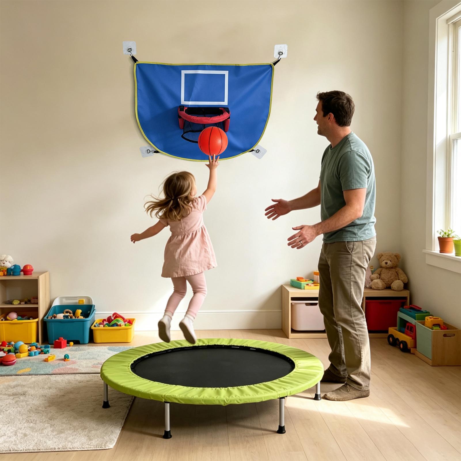 Trampoline Hoop with Pump 3 Ba - огляд і ціна Basketball Hoop Kids Indoor