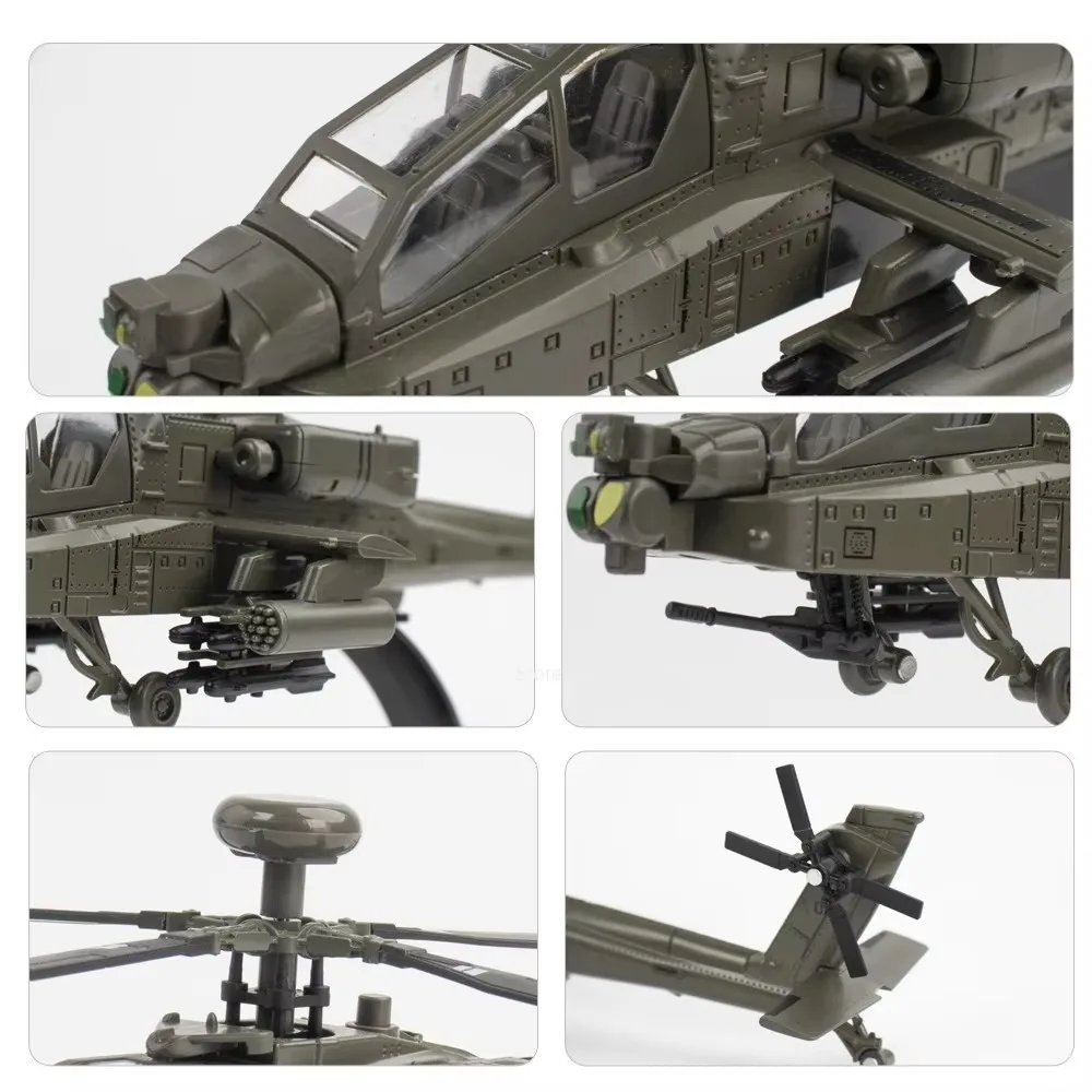 1:32 Scale AH-64 Airplane Mode - огляд і ціна Kids Toys Vehicle