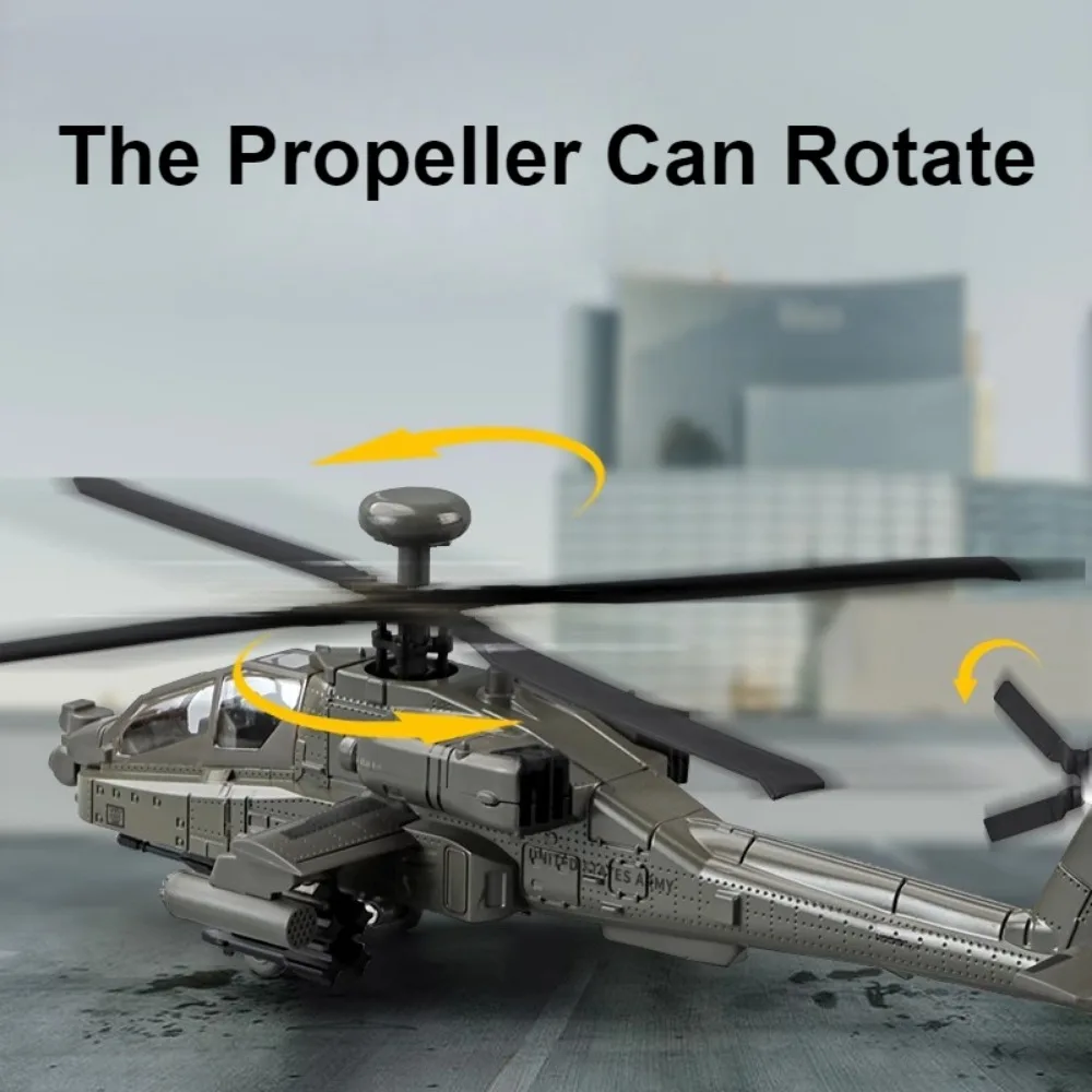 1:32 Scale AH-64 Airplane Mode - огляд і ціна Kids Toys Vehicle