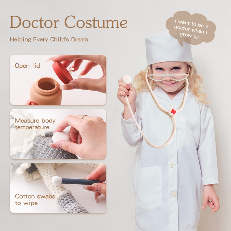 Doctor Toys Pretend Silicone P - огляд і ціна Kids Toys Doctor Set