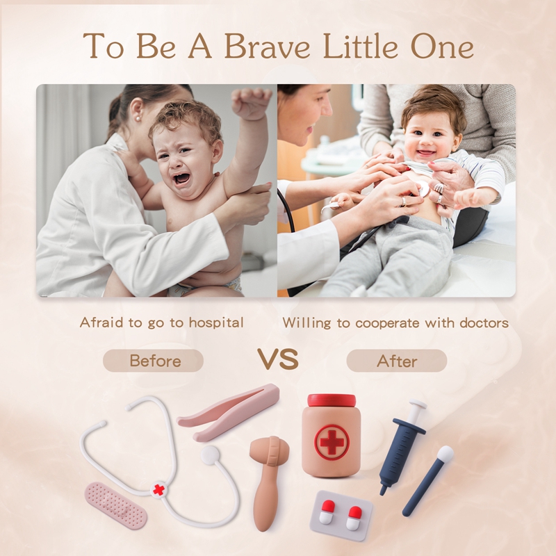 Doctor Toys Pretend Silicone P - огляд і ціна Kids Toys Doctor Set
