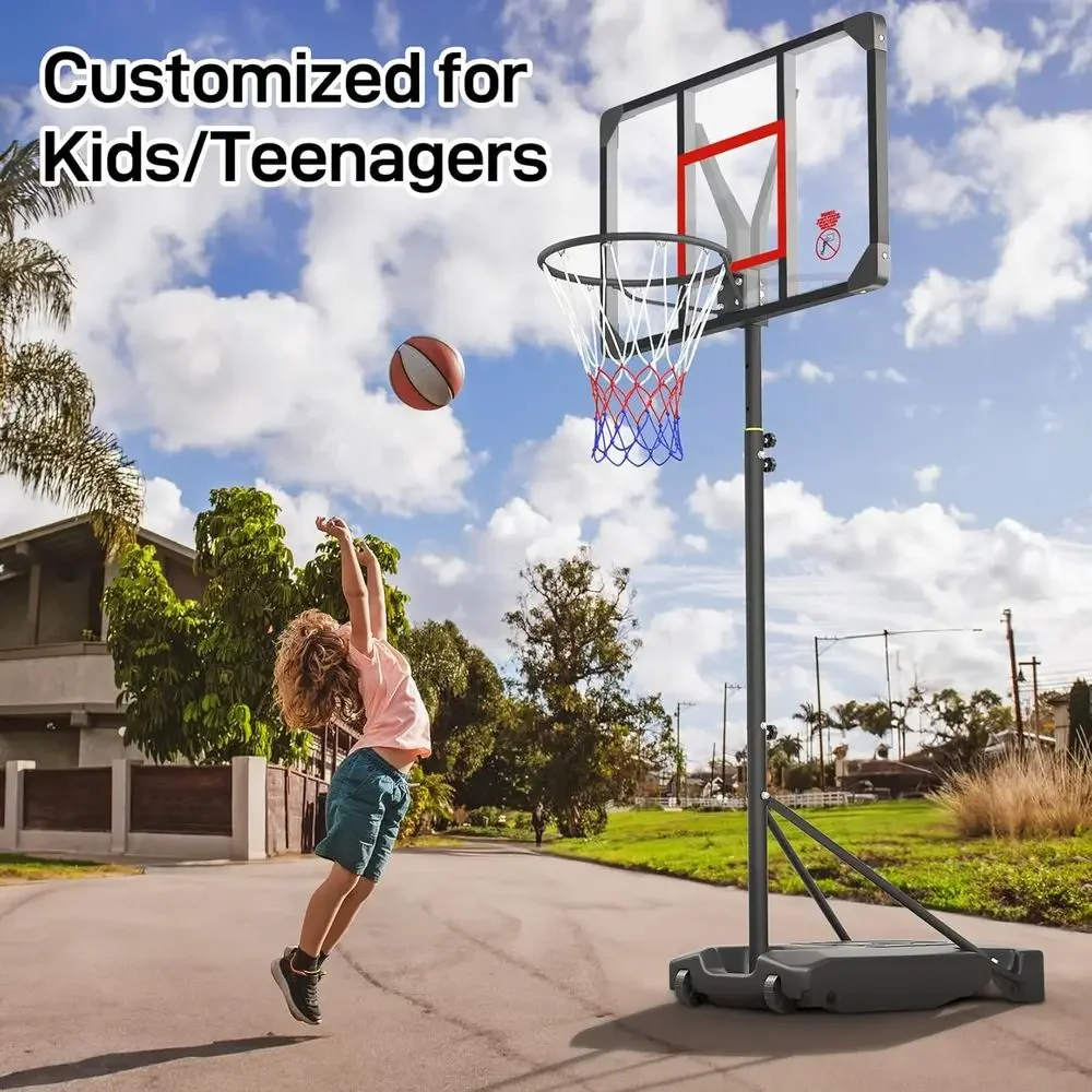 Adjustable Height Portable Bas - огляд і ціна Basketball Hoop Kids Indoor