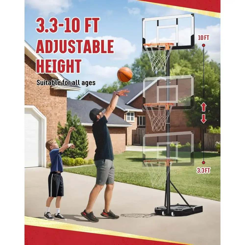 Outdoor Adjustable Basketball  - огляд і ціна Basketball Hoop Kids Indoor