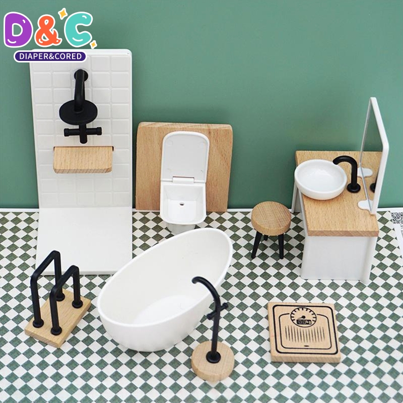 1:6/1:12 Dollhouse Miniature B - огляд і ціна Dollhouse Furniture Set