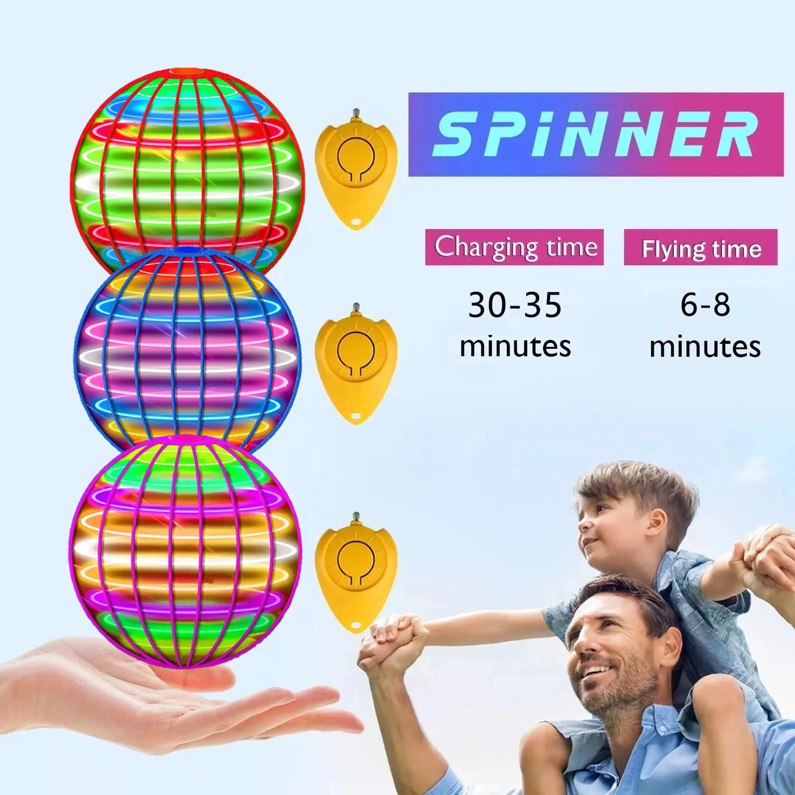 Flying Ball Boomerang Flyorb M - огляд і ціна Kids Toys Drone