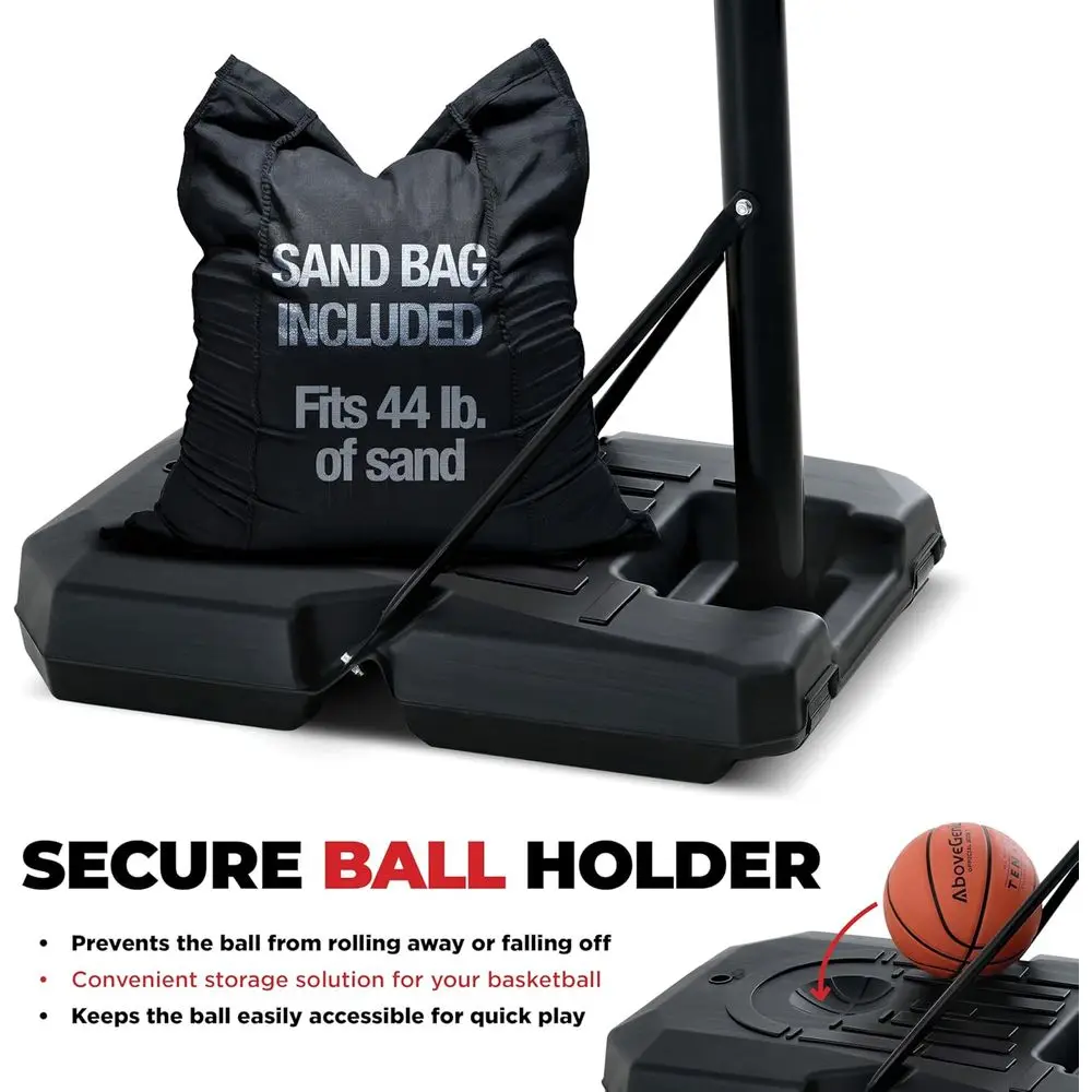 Adjustable 44 Shatterproof Bas - огляд і ціна Basketball Hoop Kids Indoor