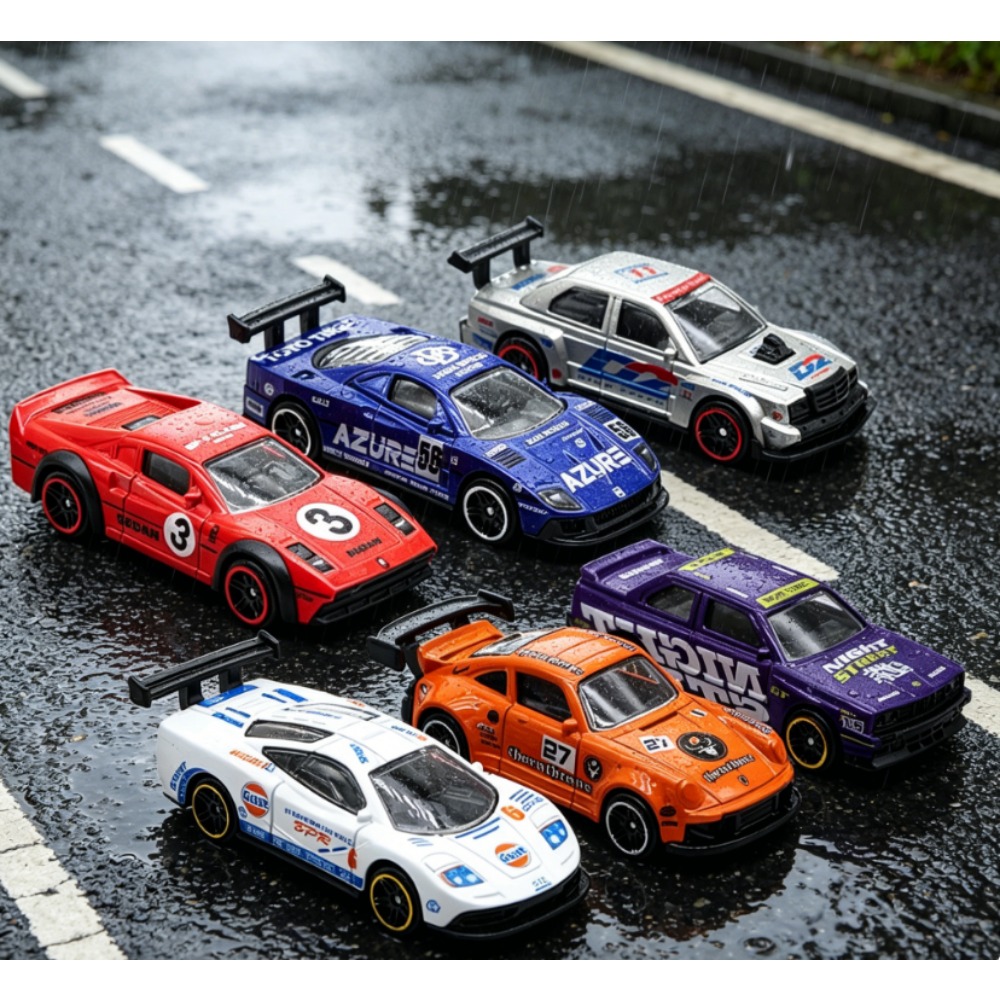6Pcs Alloy Retro Racing Car Se - огляд і ціна Kids Toys Amazon